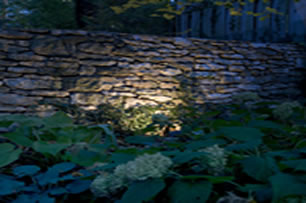 low voltage wall grazing
