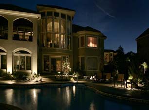 aesthetic security lighting
