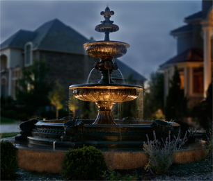 fountain lighting